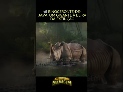 🦏 Rinoceronte de Java Um Gigante à Beira da Extinção