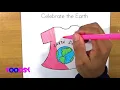 How to Color Earth Day Campaign T Shirt Coloring Page
