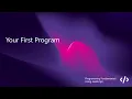 04 Your First Program - Programming Fundamentals Using JavaScript
