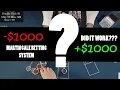 Part MARTINGALE STRATEGY DOES IT WORK OR NOT