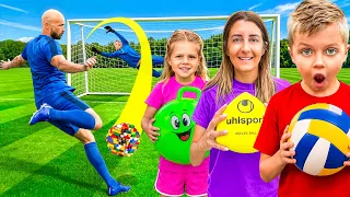 I CHALLENGED MY FAMILY TO MULTI-BALL GAMES!