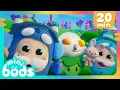 Pogo Shows Lulu Snow for the First Time! ☃️| Minibods | Preschool Cartoons