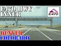 E470 Inner Loop TOLL Road at Rush Hour - Denver Bypass