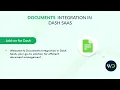 How to Integrate Document Templates in Dash SaaS Complete Tutorial Dash SaaS