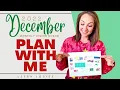 December 2022 Plan With Me Monthly Vision Board How to Set Monthly Goals Less Overwhelm