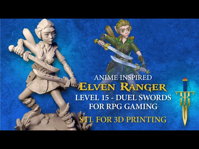 Elf Ranger Female Level 15 - Double Swords video thumbnail