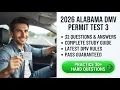 Alabama DMV Permit Test 2026 Preparation Guide and Practice Questions