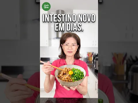 Pare de Usar Laxantes O Probiótico Japonês Produz Serotonina #shorts