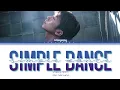 Wooyoung 2PM(장우영) - 'Simple Dance' (Color Coded Lyrics)
