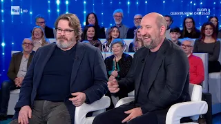 antonio albanese e giuseppe battiston domenica in 08 02 2026