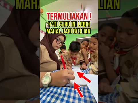 KASIH SAYANG GURU LEBIH DARI ORANG TUA KANDUNGNYA #shorts
