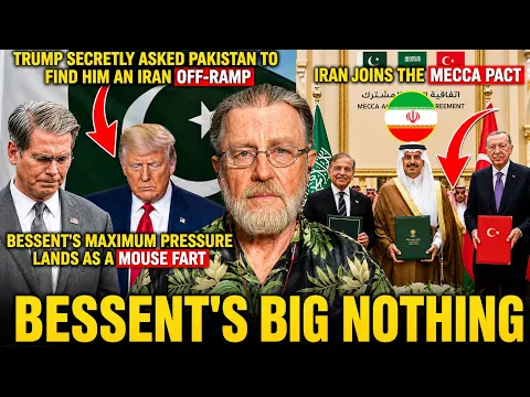 Bessent’s “Biggest Sanctions” FAILS Iran Moves Toward Mecca Pact as Trump Begs Pak for an Off-Ramp