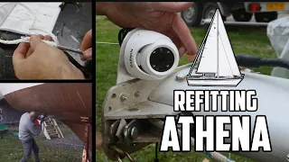 Sail Life – Garmin GC 200 at the top of the mast, topping lift & Coppercoat activation