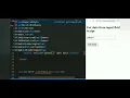 28 JS Tutorial Get Data From Input field in javaScprit