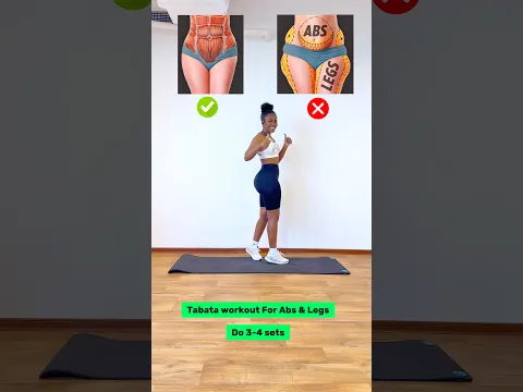Tabata Workout For Abs & Legs