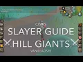 OSRS Slayer Guide Hill Giants