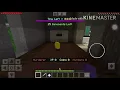 Playing Minecraft in purple guy skin
