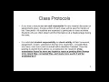 CS47 Introduction Part 3 Protocols