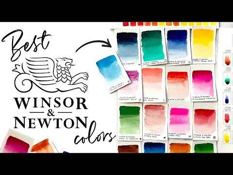 Download MP3 Top 10 BEST Winsor \u0026 Newton Watercolor COLORS