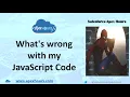 What s wrong with my JavaScript Code