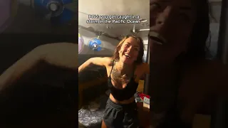 Sailing Through a STORM In a Small Boat 😱  #sailing #storm