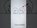 Cute couple drawing Easy Tutorial
