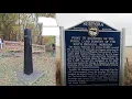 40th Parallel cast iron monument the state line