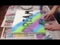 DIY Canvas Word Wall Art