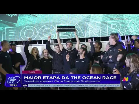 Maior etapa da The Ocean Race: velejadores chegam à Vila da Regata após 34 dias no mar