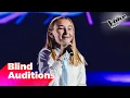 Lagu Rebecca porta “La donna cannone” di De Gregori | The Voice Kids Italy Blind Auditions