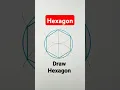 how to draw a hexagon