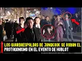 Lagu Los guardaespaldas de Jungkook se roban el protagonismo en el evento de Hublot #BTS #Jungkook