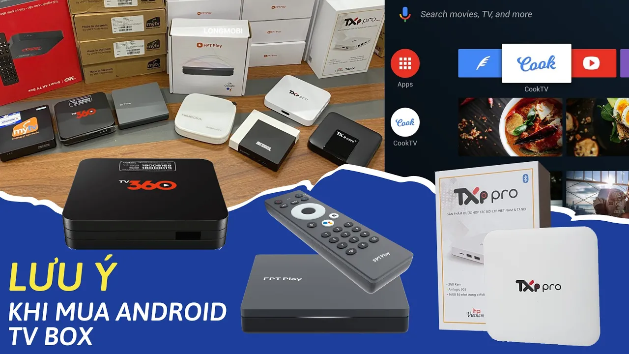 Outline Video Lần đầu mua Android Box Cần Phải Lưu ý điều này, Mua tv box theo cấu hình là lựa chọn sai lầm
