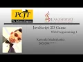 JavaScript 2D Game Web Programming 1 Kavindu Madushanka
