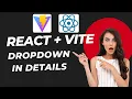 React js Dropdown Menu with Bootstrap - Click Outside to Close