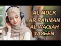 Voix paisible Sourate Al Mulk Al Waqiah Ar Rahman Yasin - Récitation Relaxante du Coran Pour Dormir