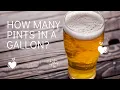 How many pints in a gallon