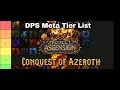 PvE DPS Meta Tier List Molten Core Conquest of Azeroth Ascension WoW