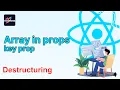 Array in Props By CodeBaz