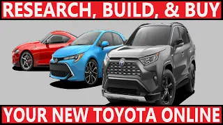 Avoid Dealer Markups How to use the Toyota Website to Research Buy a New Vehicle Online