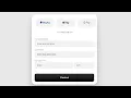 Credit Card Payment Gateway Form in HTML CSS