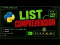 Learn Python List Comprehensions in 2 Minutes Made Easy Replace for Loops in 1 Line