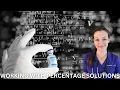 Clinical Math Working with Percentage Solutions in Veterinary Medicine