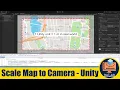 Scale Map to Real World Dimension and Camera Zoom Using C and Mapbox API in Unity