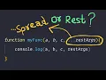 Javascript Rest Parameter and Spread Operator