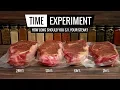 Sous Vide Steak TIME EXPERIMENT - How long should you cook your STEAK