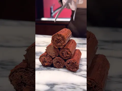 世界一薄い0.03ミリの極薄チョコレート🍫