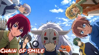  lyrics amv akatsuki no yona op full ova chain of smile sub indo