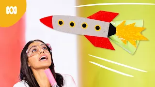 plastic bottle rocket experiment play school science time