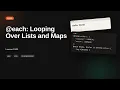 Sass - Web development basic Series each Looping Over Lists and Maps